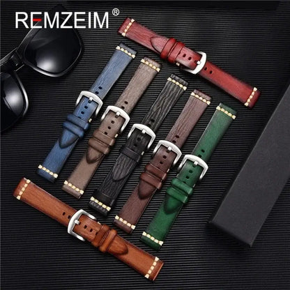 Samsung Galaxy Watch Leather Band - Premium Classic Style