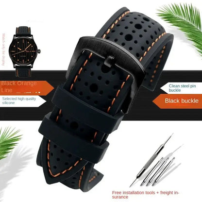 Suunto Silicone Band - Breathable Patterned Design