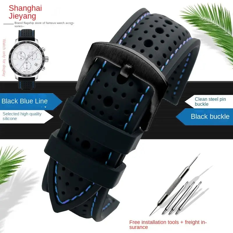 Ticwatch Silicone Band - Breathable, Comfortable, Versatile