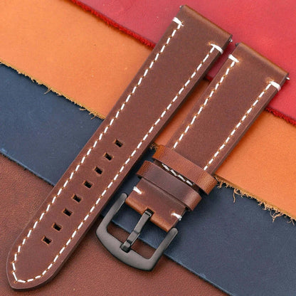 Suunto Leather Band - Durable Stylish Genuine Comfort
