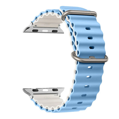 Apple Watch Silicone Strap - Soft Waterproof and Breathable