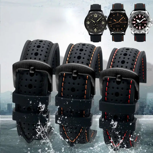 Samsung Galaxy Watch Silicone Band - Breathable and Stylish