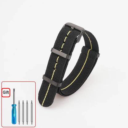 COROS Elastic Nylon Watch Band - Washable Waterproof Strap For Outdoors