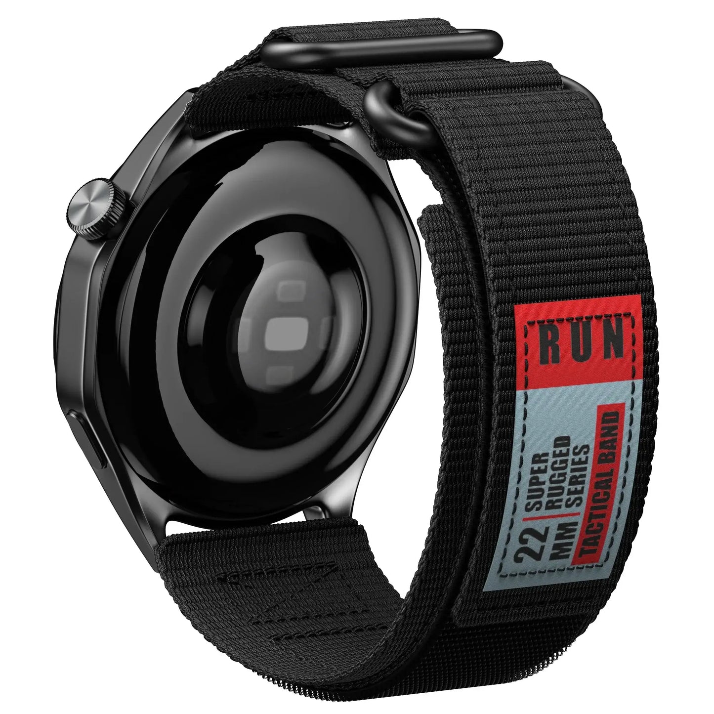 Huawei Watch Nylon Velcro Band - Tactical, Rugged Design