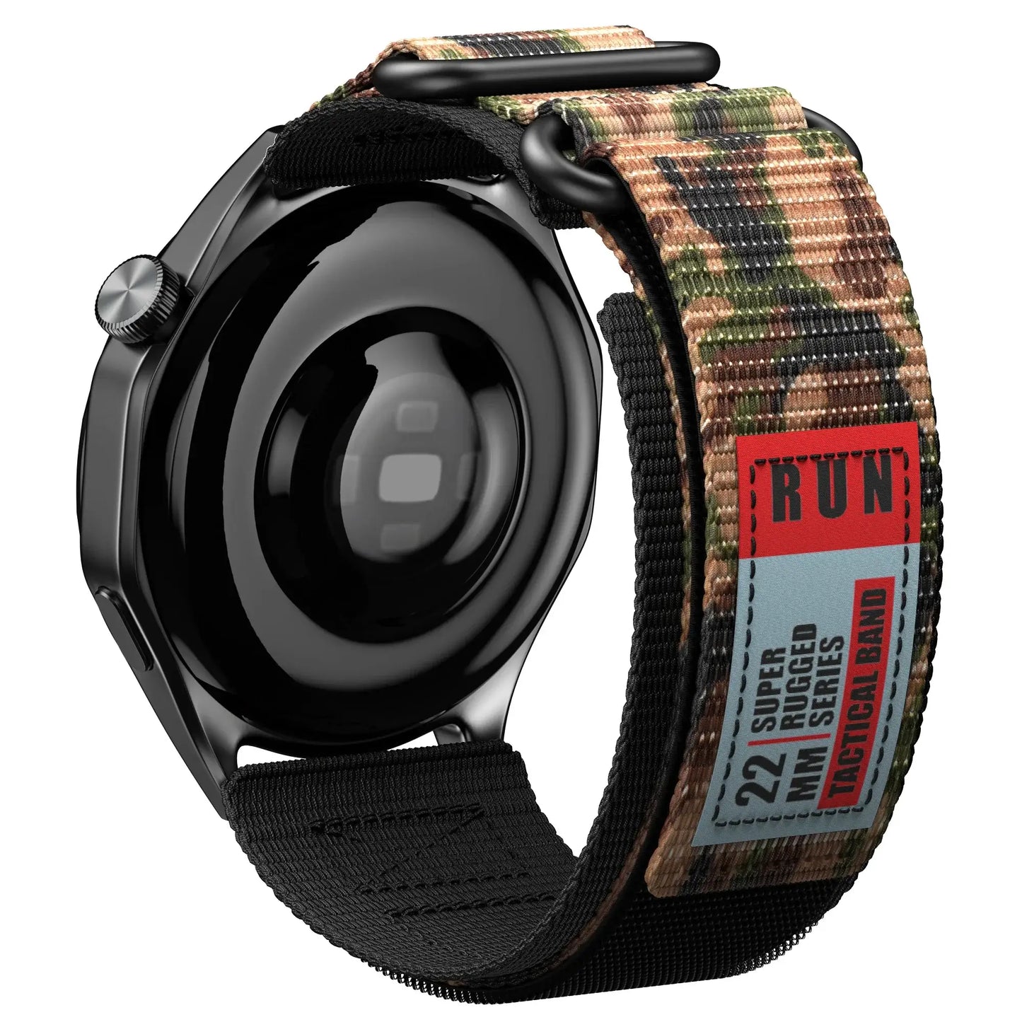 Huawei Watch Nylon Velcro Band - Tactical, Rugged Design