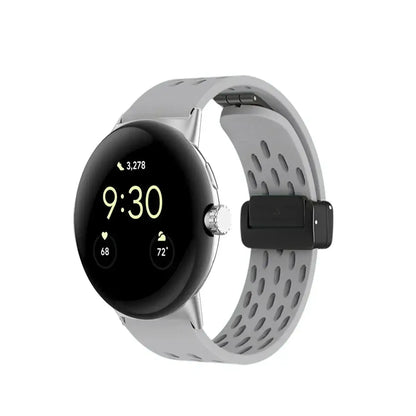 Google Pixel Silicone Band - Breathable With Magnetic Clasp