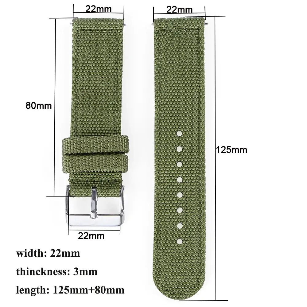 Ticwatch Nylon Band - Tough, Stylish, Comfortable Strap
