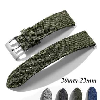 COROS Sailcloth Nylon Watch Strap Quick Release Band, Waterproof, Unisex