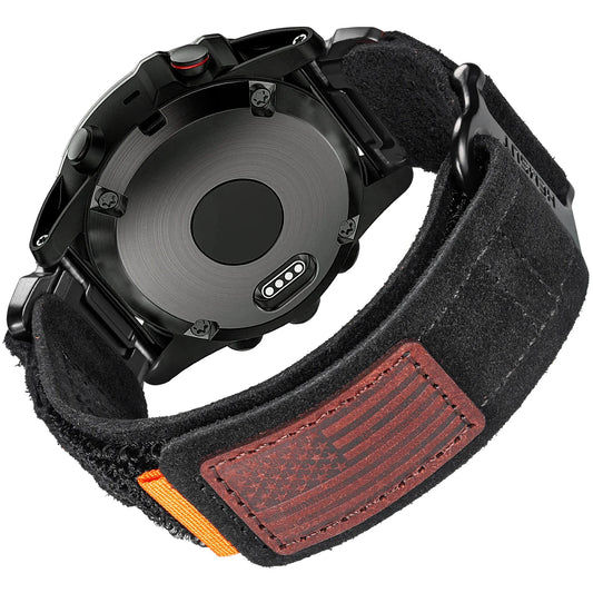 Garmin Leather Watch Band Strap - Premium Sports Style