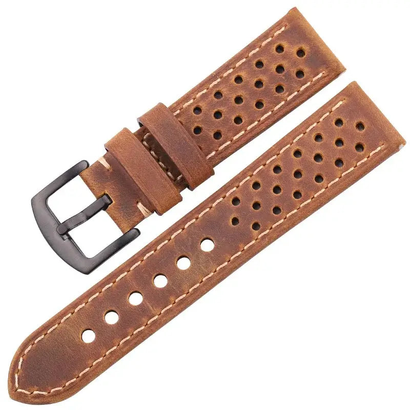 Suunto Leather Band - Breathable, Versatile, Stylish Design