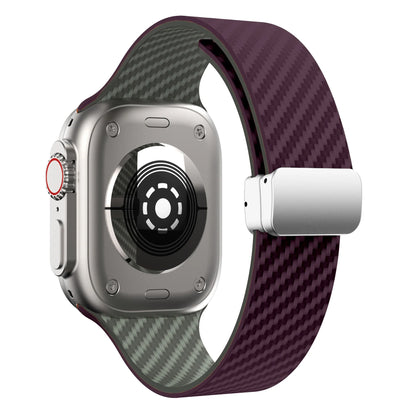 Apple Watch Silicone Strap - Magnetic Buckle, Durable Design