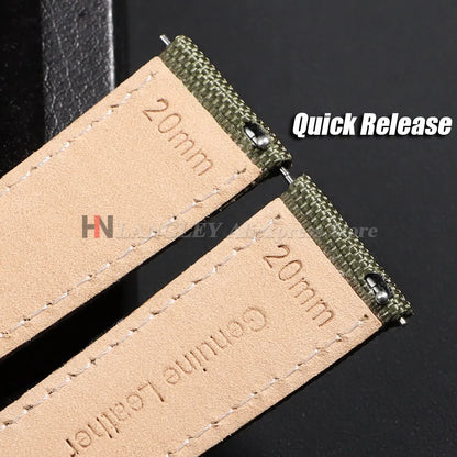 COROS Watch Band Sailcloth Nylon Quick Release Waterproof Strap Universal