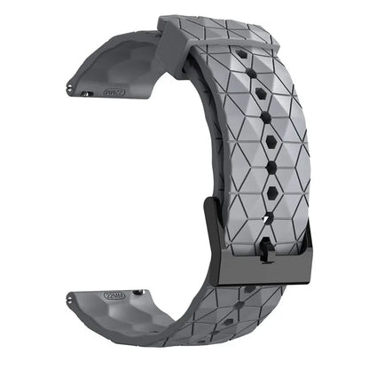 COROS Bands Silicone Sport Watch Strap Football Pattern Unisex Waterproof