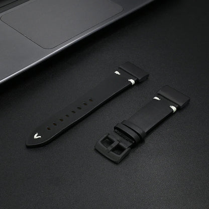 Garmin Leather Soft Strap - Premium Comfort Band