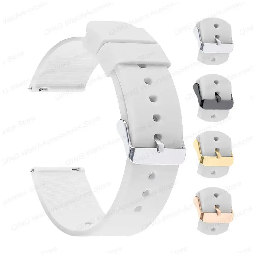 Ticwatch Silicone Strap - Soft, Comfortable, Waterproof