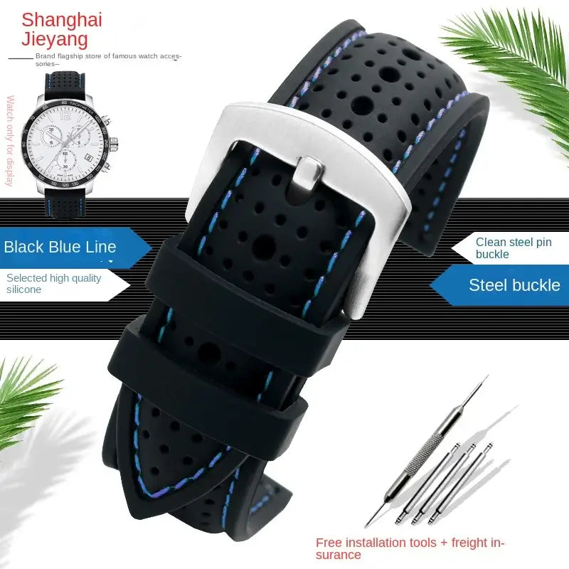 Ticwatch Silicone Band - Breathable, Comfortable, Versatile