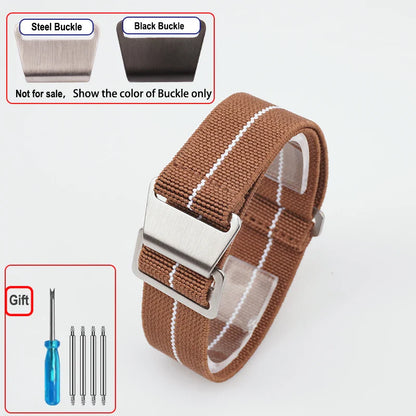 COROS Elastic Nylon Watch Band Universal Fit Parachute Style