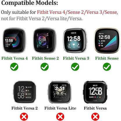 Fitbit Versa & Sense Silicone Band - Comfortable Design
