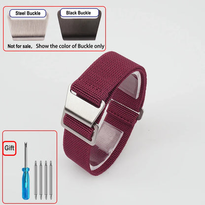 COROS Elastic Nylon Watch Band Universal Fit Parachute Style