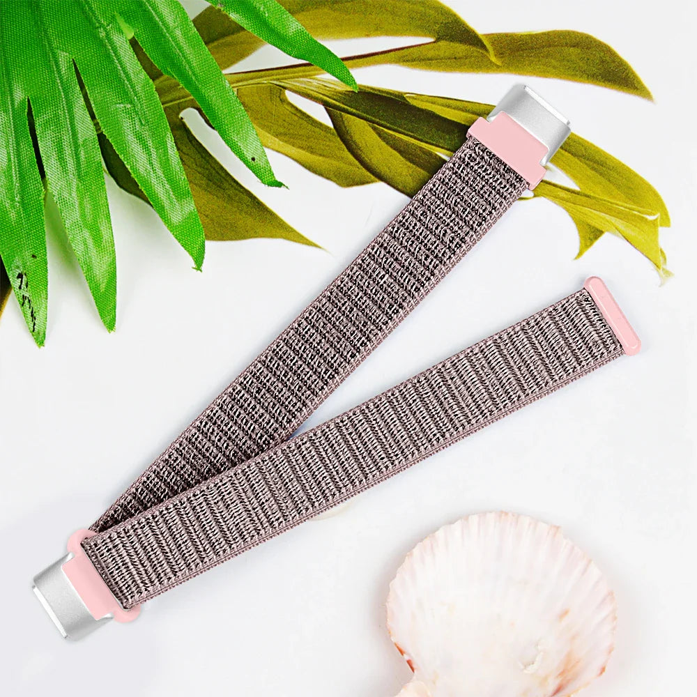 Fitbit Luxe Nylon Band - Elastic, Comfortable, Stylish Strap