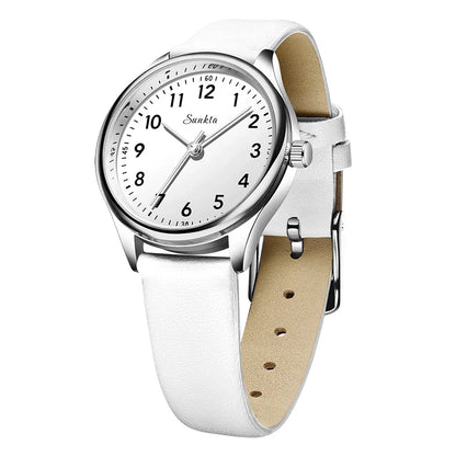 Gold Stainless Steel Women's Watch Quartz Minimalist