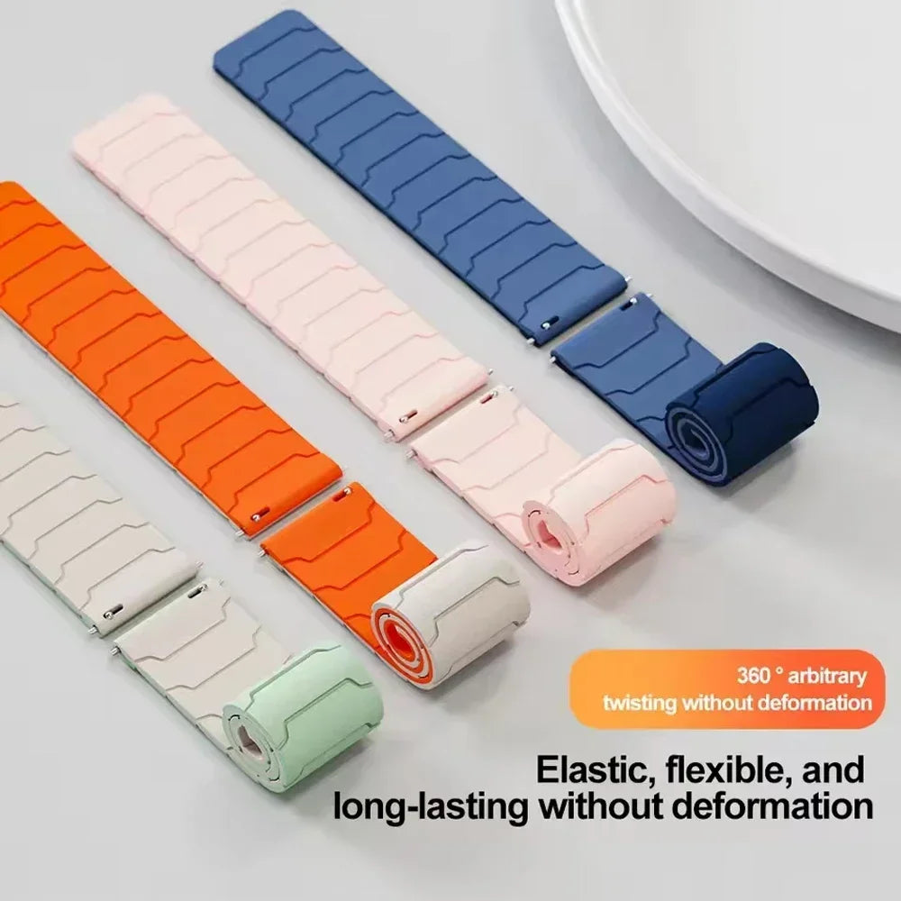 COROS Silicone Magnetic Watch Band Unisex Loop Strap for COROS Smartwatch