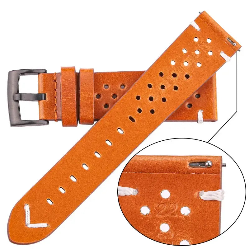 Huawei Leather Band - Breathable, Stylish, Minimalist Design