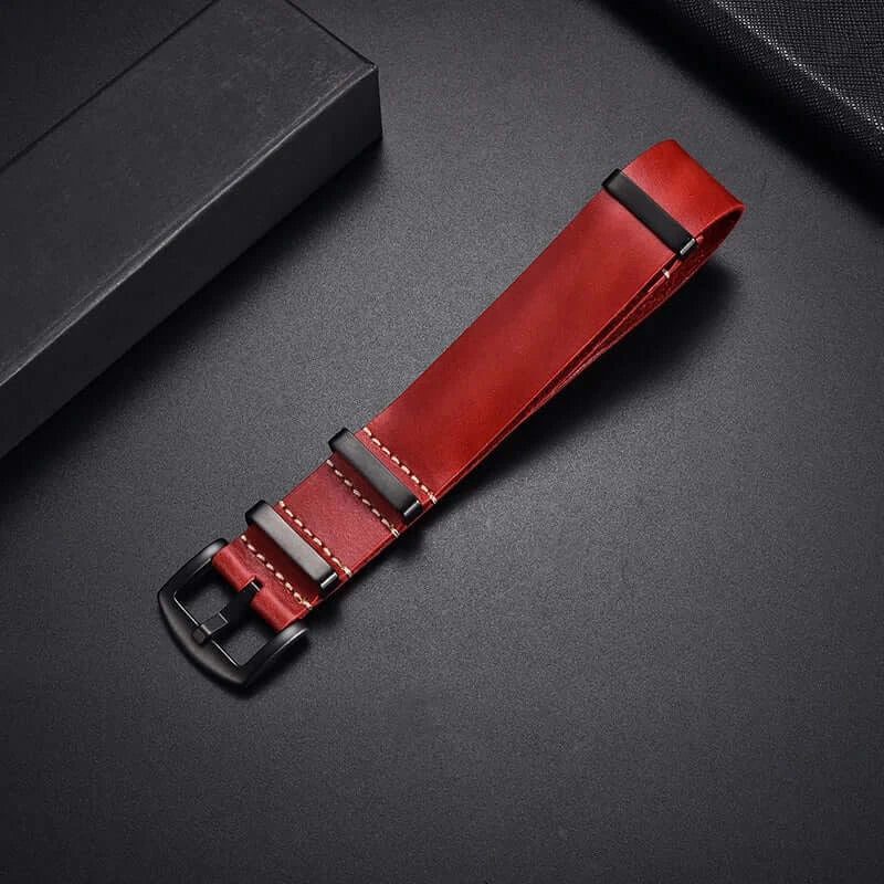 Suunto Leather Band - Genuine, Classic, Premium Quality