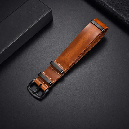 Ticwatch Leather Band - Premium Textured Design