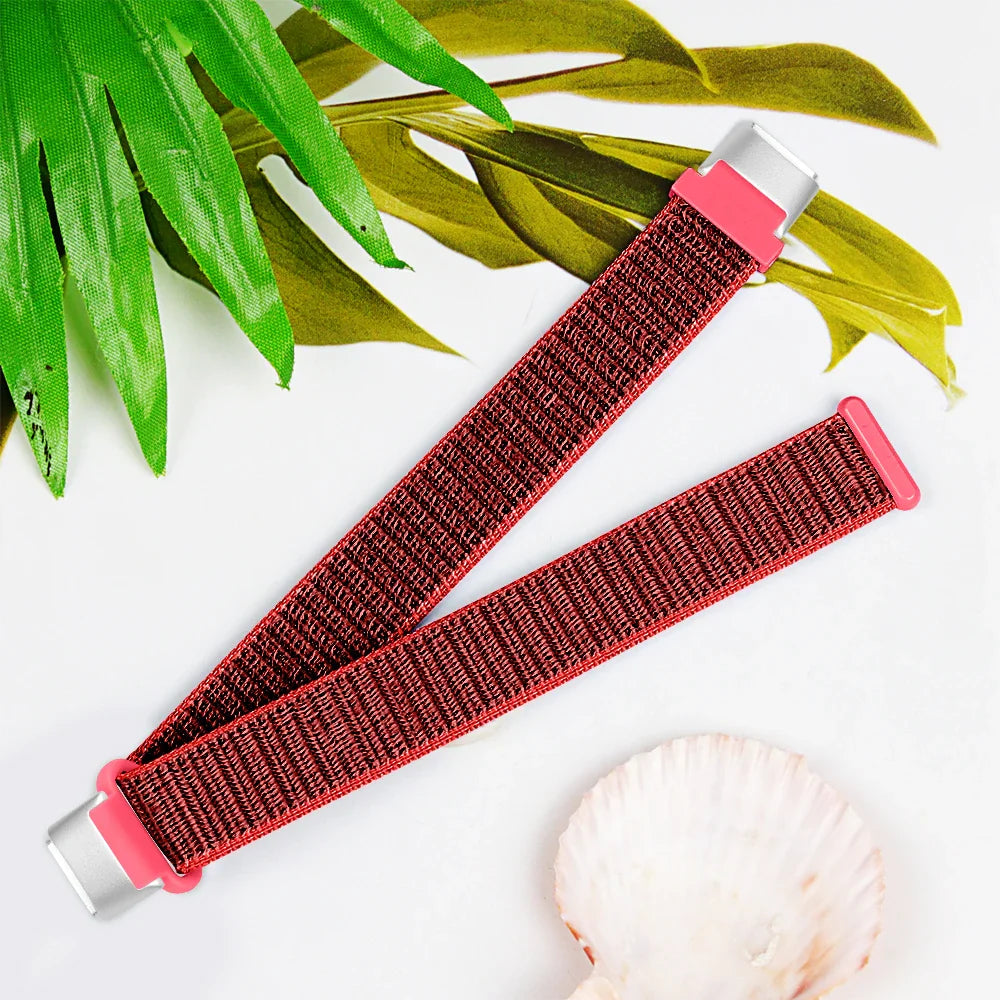 Fitbit Luxe Nylon Band - Elastic, Comfortable, Stylish Strap
