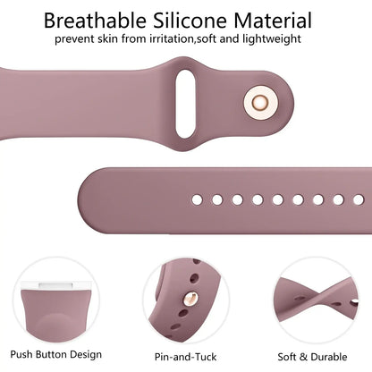 Fitbit Versa & Sense Silicone Band - Soft Colorful Straps