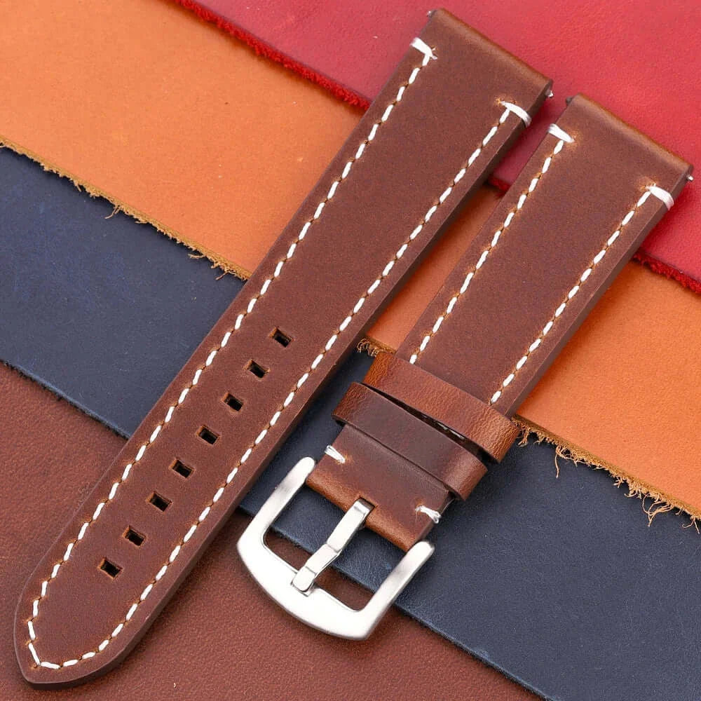 Suunto Leather Band - Durable Stylish Genuine Comfort