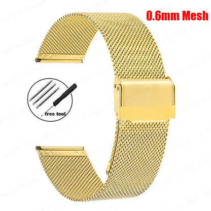 Suunto Milanese Mesh Band - Chic Metallic Design