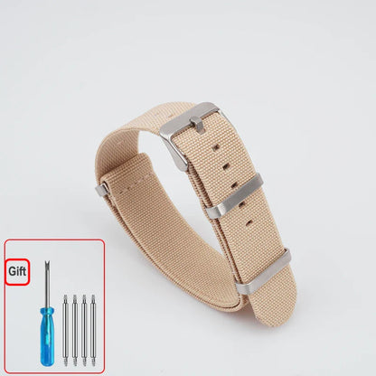 COROS Elastic Nylon Watch Band - Washable Waterproof Strap For Outdoors