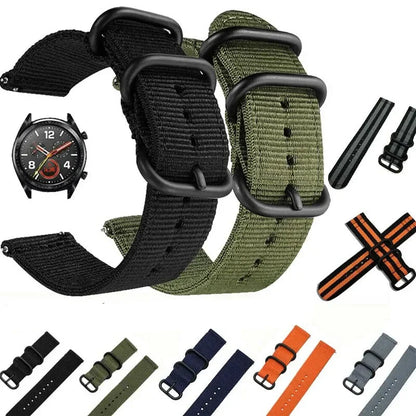 COROS Nylon Sport Watch Bands - Nylon Strap with Stainless Buckle