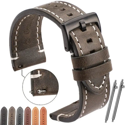 Ticwatch Genuine Leather Band - Elegant Minimalist Design