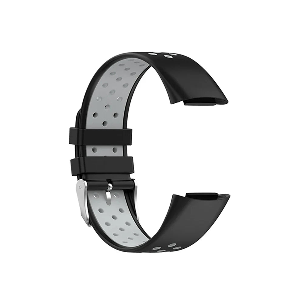 Fitbit Charge 5 6 Silicone Strap - Breathable Sport Band