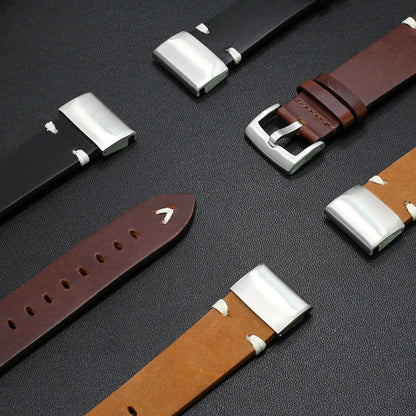 Garmin Leather Soft Strap - Premium Comfort Band