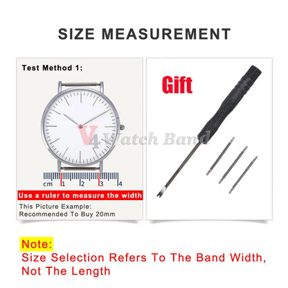 COROS Nylon Ribbed Watch Band for Smartwatch - Unisex Durable Fabric Wristband