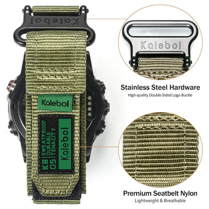 Durable Nylon Velcro Loop Garmin Bands - Quickfit