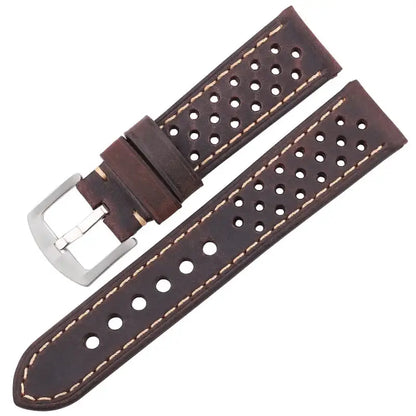 Samsung Galaxy Watch Leather Band - Breathable Classic Style