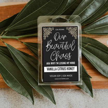 Vanilla Citrus Honey Scented Candle With Honeyed Vanilla, Fresh Citrus And Warm Smoky Undertones