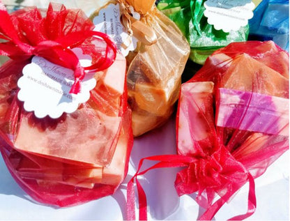 Artisan Soap Sampler 1lb Assorted Handmade Soap Chunks