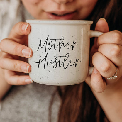 Mother Hustler 14.5oz Ceramic Coffee Mug - Funny Mom Hustle Gift For Moms