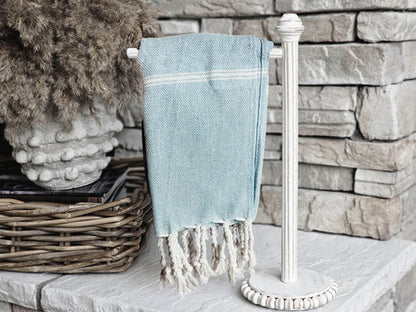 Turkish Hand Towel Oversized 100% Cotton Peshtemal Lightweight Absorbent