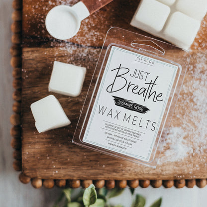 Jasmine Rose Soy Wax Melts - Premium Sensual Bedroom Scent, USA Made