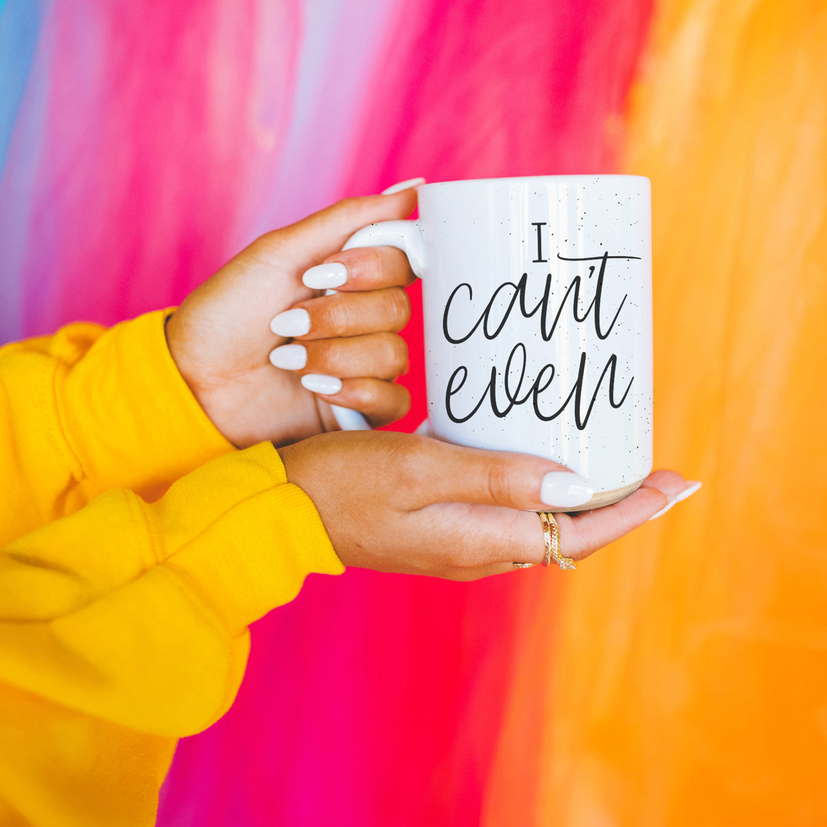 I Can't Even 16oz Funny Ceramic Coffee Mug Sarcastic Gift