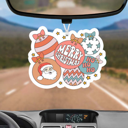 Christmas Hanging Air Freshener Balls Scented Car Home Holiday Ornaments