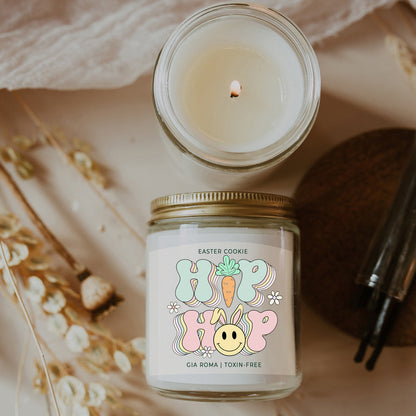 Easter Cookie Retro Sugar Cookie Candle Spring Dessert Cookie Scent