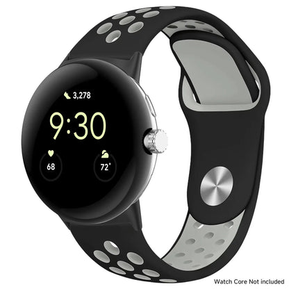 For Google Pixel 1-4 41/45mm Silicone Band - Breathable